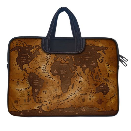 Laptop Sleeves - Map